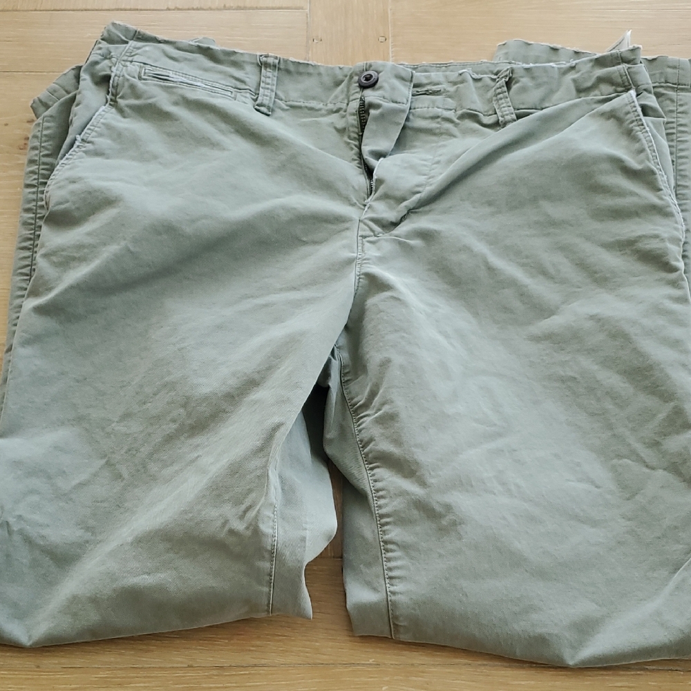 American Eagle Slim 36x34 Lived In Chinos